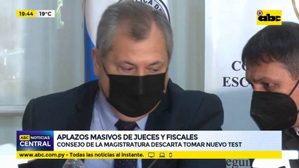 Aplazos masivos de jueces y fiscales  consejo de la magistratura descarta tomar nuevo test