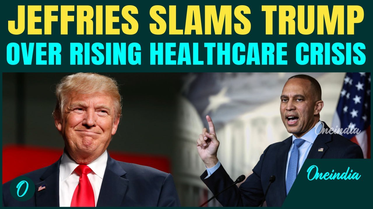 Jeffries TORCHES Trump Over Healthcare Crisis for Americans | Says ‘Republicans Have Zero Interest’