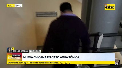 "Agua tónica": chicana suspende por 4ª vez