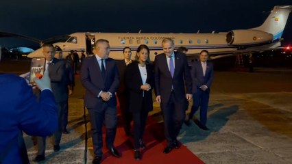 Vicepresidenta de Colombia llegó al país en visita oficial