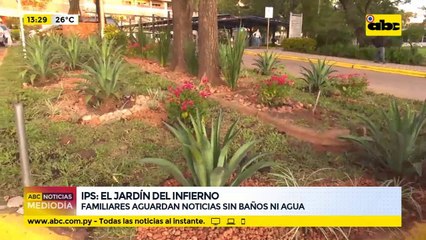 Hermosean jardín, pero pacientes sufren carencias