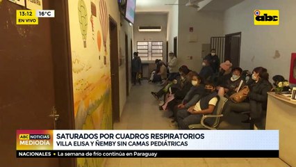 Saturados por cuadros respiratorios