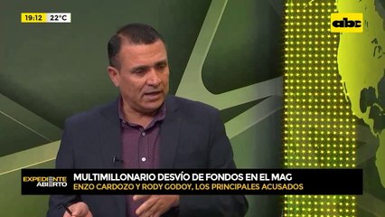 Abogado Ricardo Preda, defensor del exministro Rody Godoy sobre Multimillonario desvío en el MAG