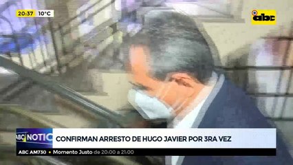 Por tercera vez se reconfirma arresto domiciliario para Hugo Javier