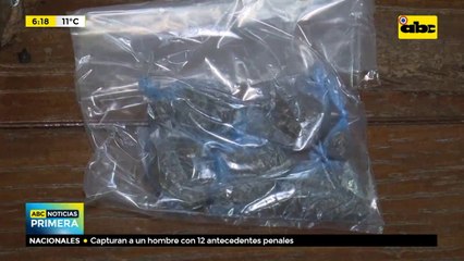 Detienen a dos hombres con marihuana