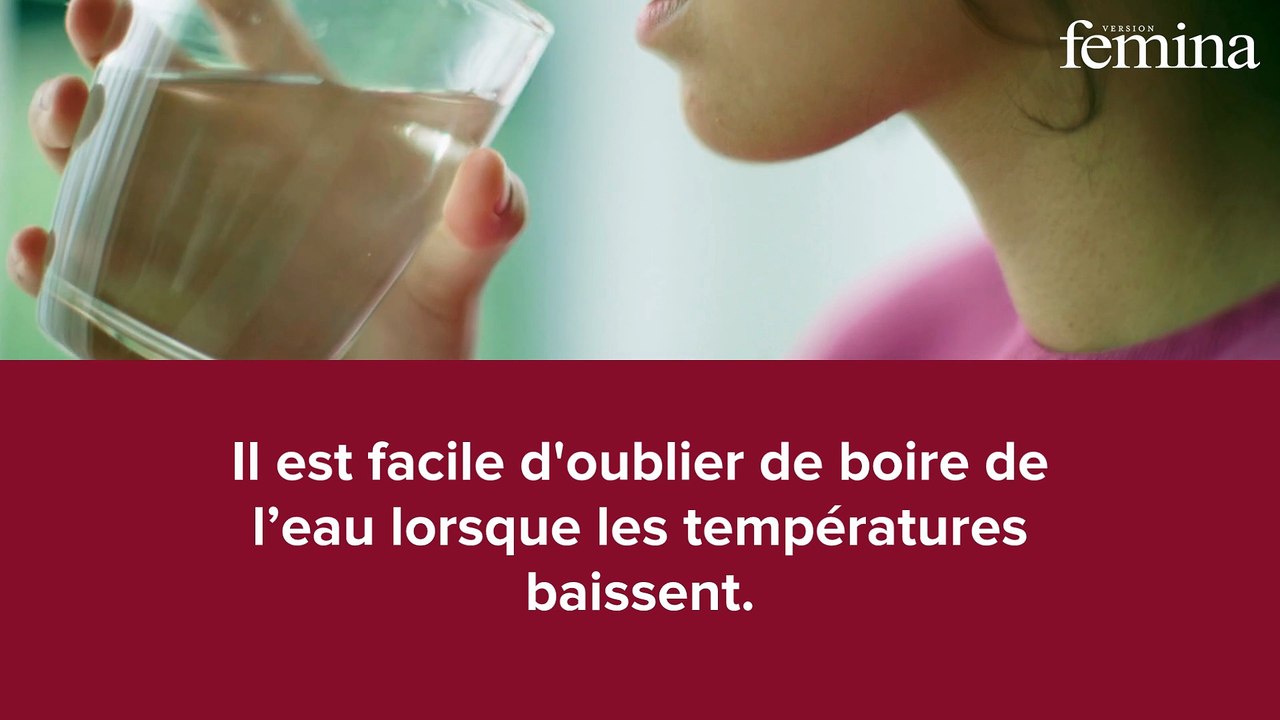 Voici pourquoi l'hydratation est d'autant plus importante en hiver