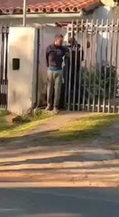 A fuerza de mordidas, un perro repele a un ladrón intruso en Luque