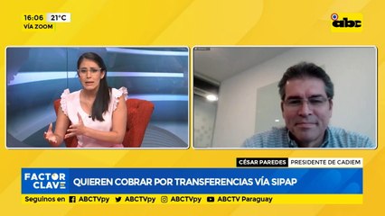 Presidente de CADIEM sobre intención de bancos de cobrar por transferencias vía SIPAP