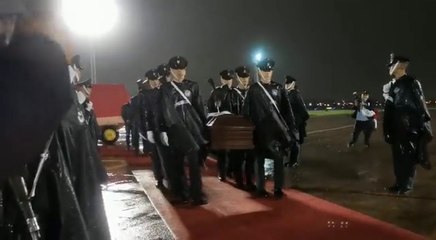 Video: así se recibió Paraguay los restos del fiscal Marcelo Pecci