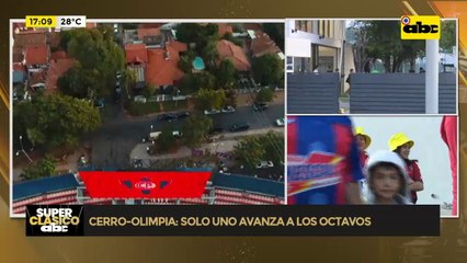 Con el acceso habilitado en la Nueva Olla Azulgrana los hinchas de cerro ya van ingresando
