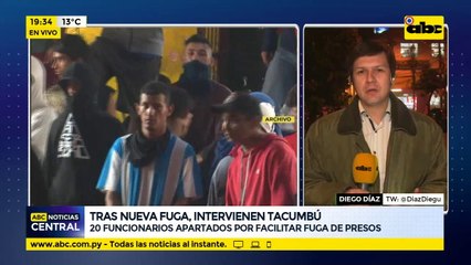Tras nueva fuga intervienen Tacumbú