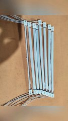 Heating Tube 610mm 220v 1000w Ruby IR Heat Lamp for Pet Bottle Blowing Machine