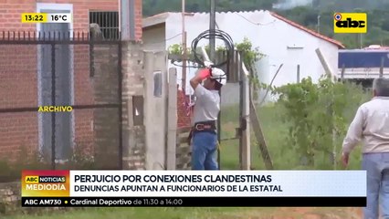 Perjuicio por conexiones clandestinas