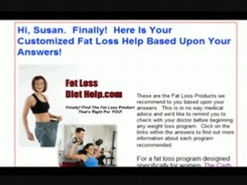 Fat Loss Help