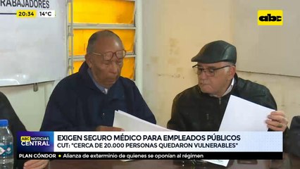 Exigen seguro médico para empleados públicos