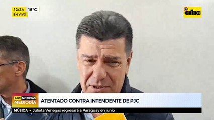 Atentado contra Intendente de PJC