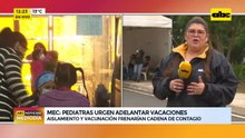 MEC: pediatras urgen adelantar vacaciones