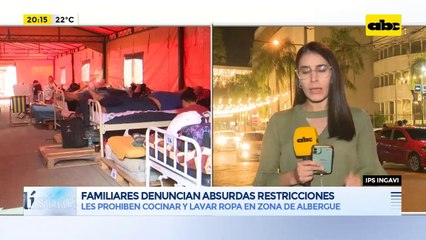 Hospital Ingavi del IPS: Familiares de pacientes denuncian absurdas restricciones en albergue
