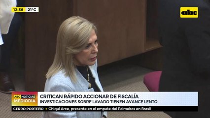 Critican rápido accionar de la fiscalía para defender intereses de Santiago Peña