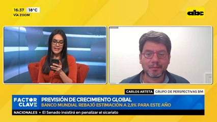 Previsión de crecimiento global: Banco mundial rebajó estimación a 2,9% para este año