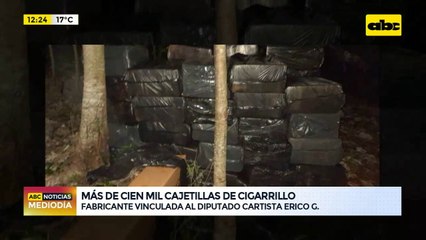 La Armada incautó casi 100.000 cajetillas de cigarrillo de contrabando