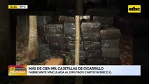 La Armada incautó casi 100.000 cajetillas de cigarrillo de contrabando