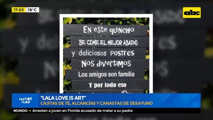 “Lala Love Is Art”: Emprendimiento que crea cajitas de té, alcancías y canastas de desayuno