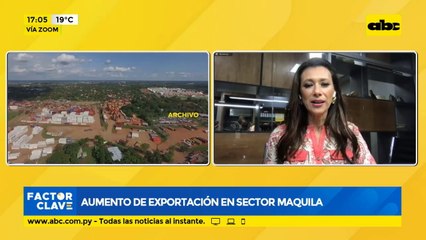 Aumento de exportación en sector de Maquila