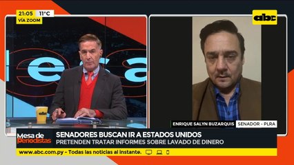 Resultados de CBI es determinante para que senadores remitan informe sobre lavado a EE.UU.