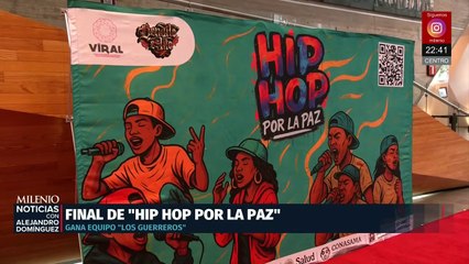 Final de Hip Hop por la Paz consagra como ganador al equipo Los Guerreros