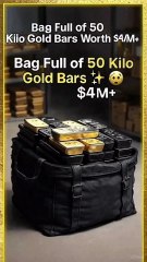 50 Kilo Gold Bars in One Backpack 😱 $4,000,000+ Startup Riches!