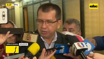 Senador Osorio denuncia presunto “pedido de dinero” de diputado Erico Galeano