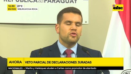 Despenalización de declaraciones juradas
