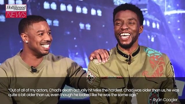 'Black Panther' Director Ryan Coogler Says Chadwick Boseman Freaked Out Disney Execs While Filming | THR News Video