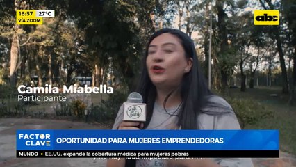 Oportunidad para mujeres emprendedoras