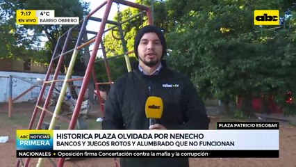 Plazas olvidadas por Nenecho: Alumbrados peligrosos y parques podridos