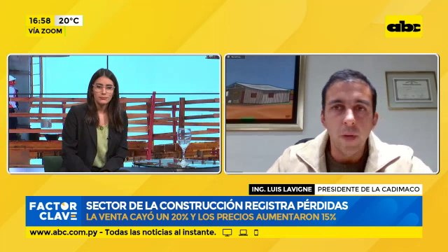 Sector de la construcción registra pérdidas: La venta cayó un 20% y los precios aumentaron 15%