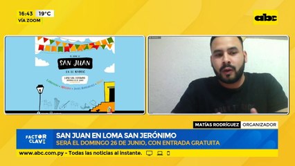 San Juan en Loma San Jerónimo: Será el domingo 26 de junio, con entrada gratuita