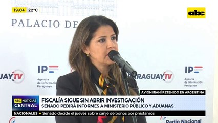 Congreso solicitará informes a la fiscalía y a aduanas