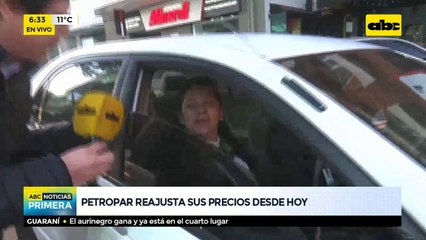 Petropar sube desde hoy el precio de sus combustibles