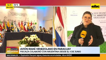 Avión iraní-venezolano en Paraguay