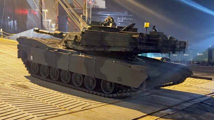 Polish Army now operates more than 100 Abrams M1A2 SEPv3 tanks after new delivery
