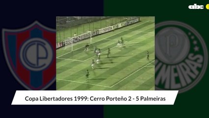 Cerro Porteño-Palmeiras en Asunción por la copa libertadores
