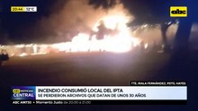 Incendio consumió local del IPTA