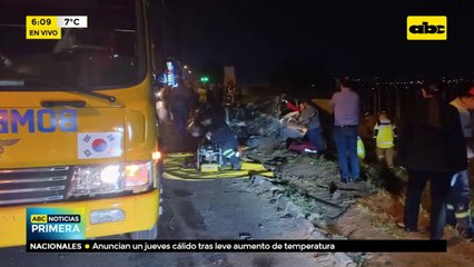 Accidente fatal en zona del aeropuerto