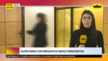 Avión iraní con presuntos nexos terroristas