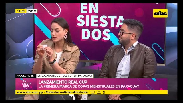 Lanzamiento Real Cup - La primera marca de copas menstruales en Paraguay