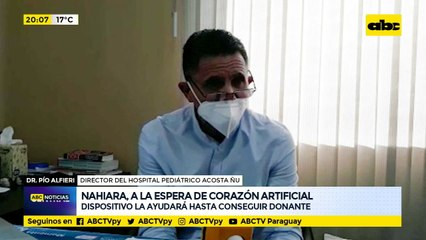 Nahiara, a la espera de corazón artificial