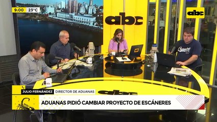 Aduanas pidió cambiar proyecto de escáneres