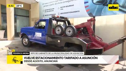 Vuelve el estacionamiento tarifado en Asunción